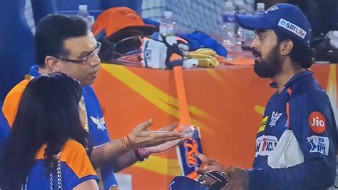 KL Rahul meets LSG owner Sanjiv Goenka as IPL retention.